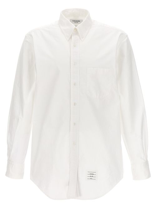 Cotton Oxford Shirt — White