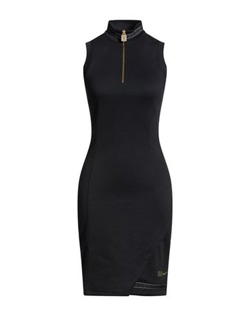 Woman Mini dress Black Size M Polyester, Elastane