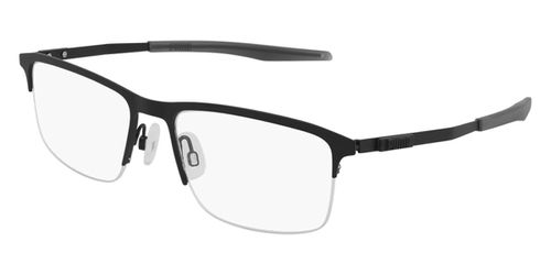Puma PU0302O 001 Men's Eyeglasses Black Size 57 - Blue Light Block Available