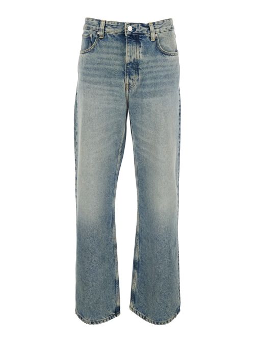 Organic Cotton Five-Pocket Jeans — Blue
