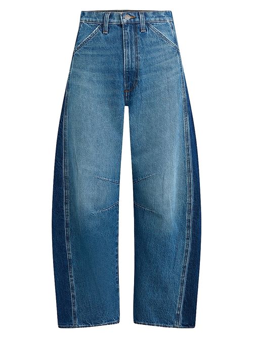 Women's The Bowie Two-Tone High-Rise Jeans - Refreshing