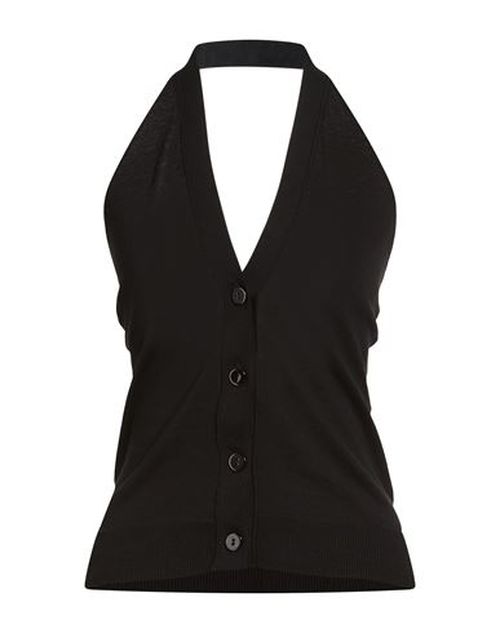 Woman Top Black Size 10 Cotton