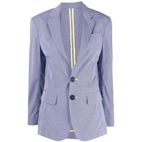 Single-breasted blazer jacket - Blue