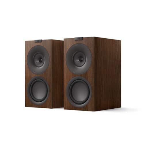 Q Concerto Meta Walnut Bookshelf Speakers - walnut