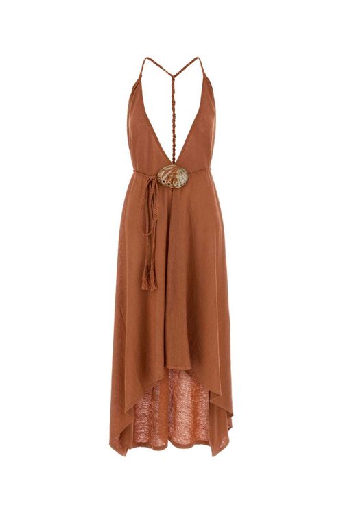 Inside Dress — Brown