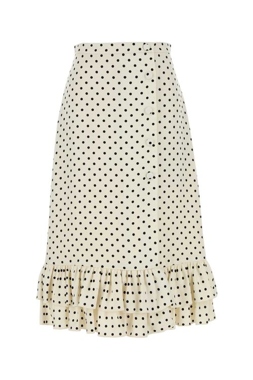Printed Viscose Skirt