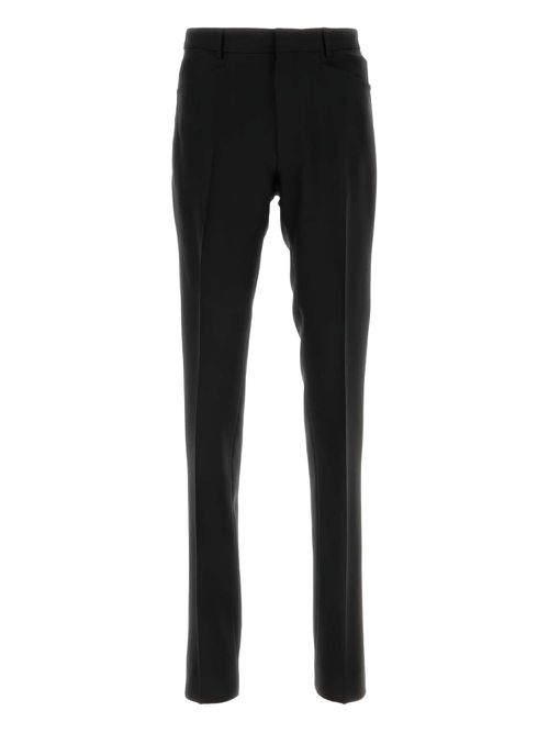 TOM FORD pressed-crease trousers - Black