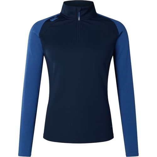 Canterbury Womens/Ladies Elite Base Layer Top True Navy/Navy Marl - Medium Blue