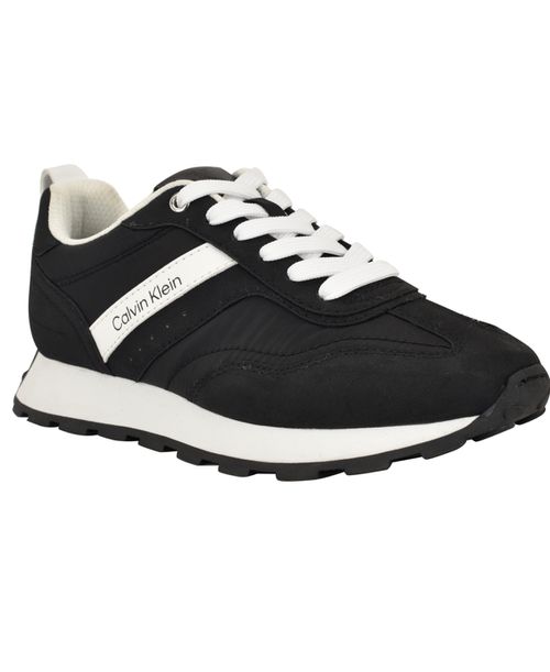 Women's Tanja Retro Lace-Up Sneakers - Black