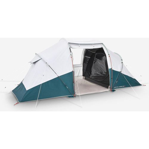 Decathlon 4 Person 2 Bedrooms Camping Tent With Poles