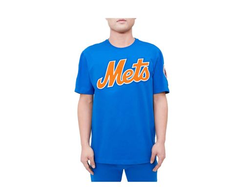 MLB New York Mets Pro Team Men's Shirt Royal Blue