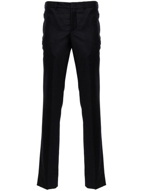 Flannel trousers - Blue