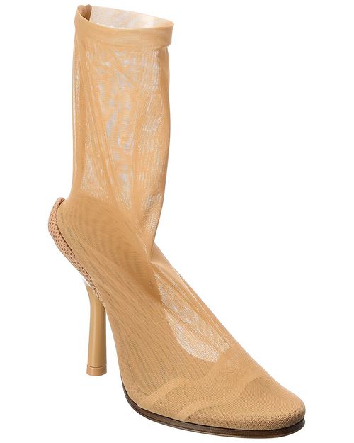 Stretch Tulle Sock Boot