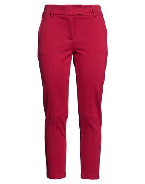 Woman Pants Burgundy Size 6 Viscose, Polyamide, Elastane