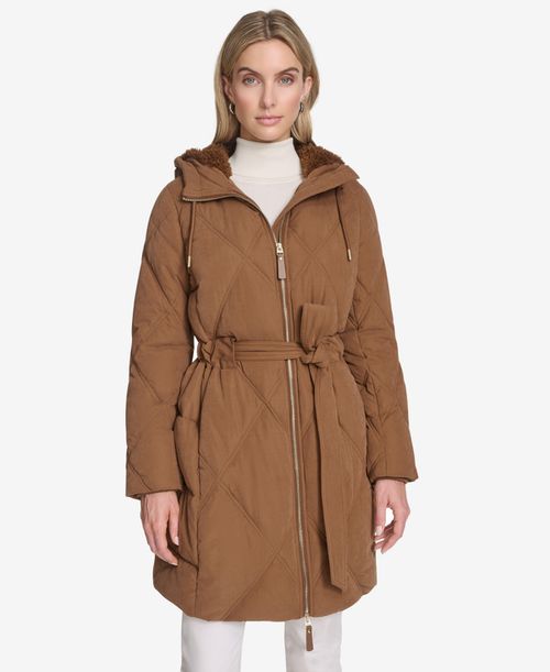 Women's Hollis Belted Parka - Clay