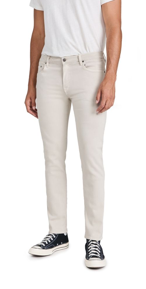 Gage Slim Straight Soft Weft Jeans Gris
