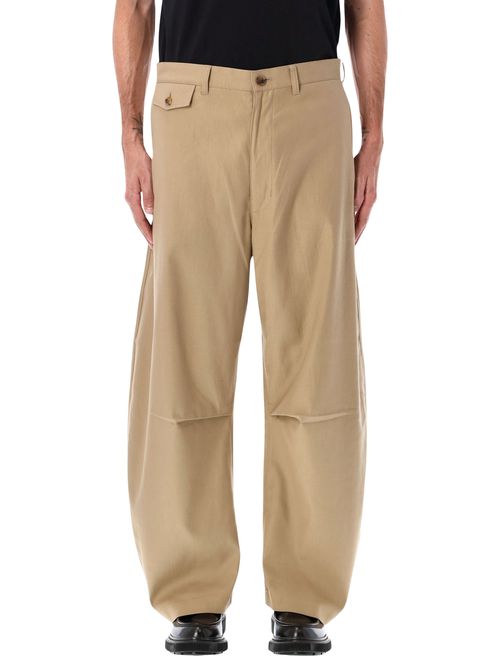 Relaxed Wide-Leg Trousers - Size L