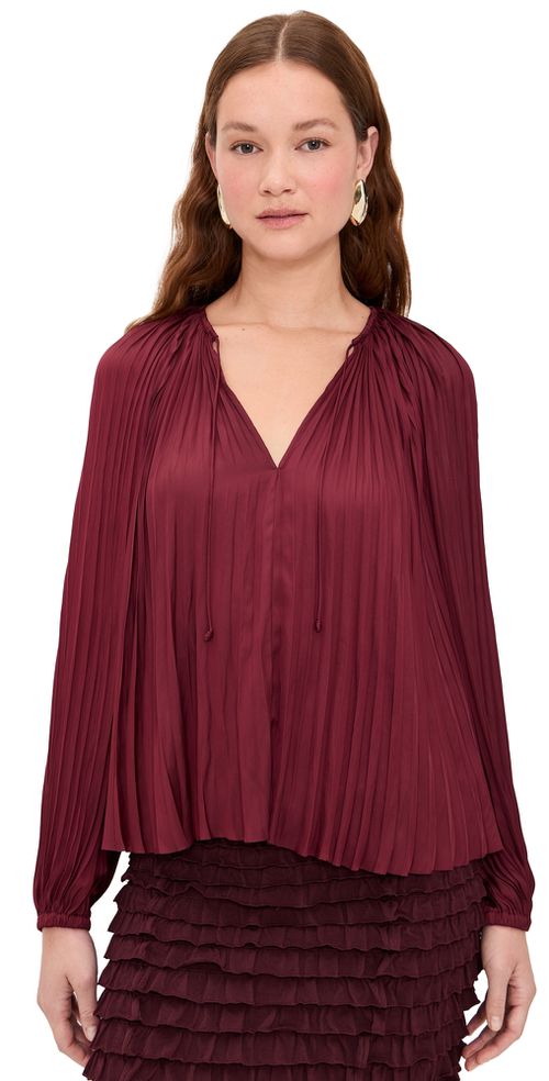 Electra Blouse Claret