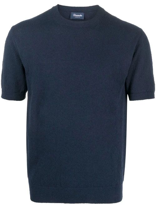 Short Sleeve Crew-Neck Sweater