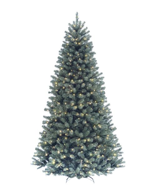 National Tree Company 6.5ft North Valley Spruce Tree with 500 Clear Lights
