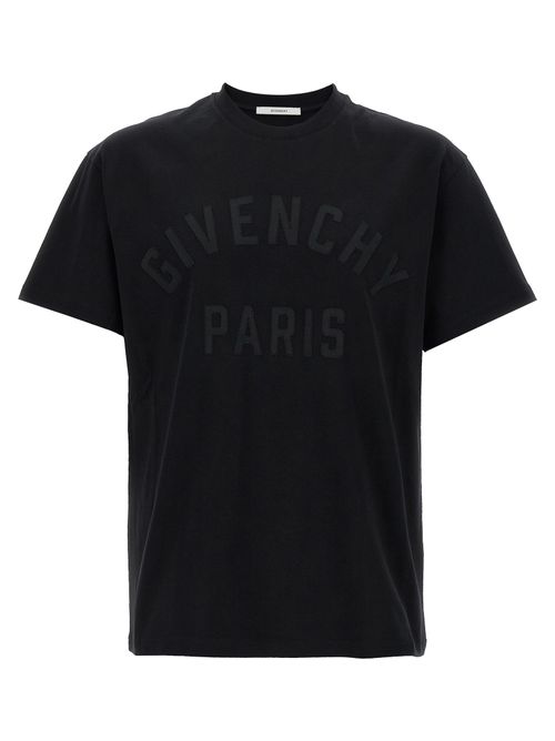 Logo-Embroidered T-Shirt — Black