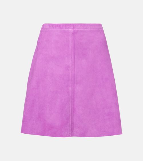 Mila suede miniskirt