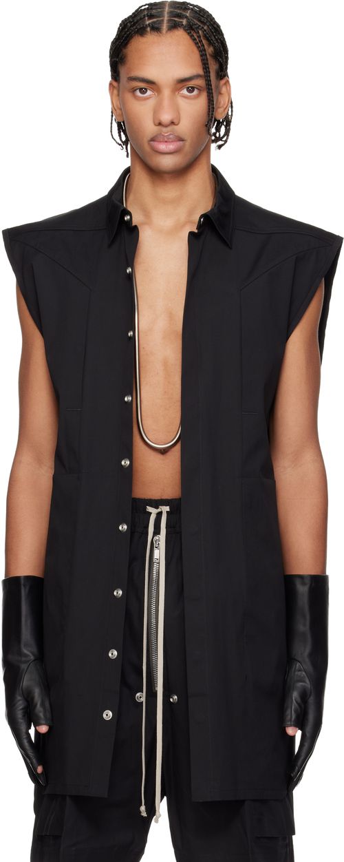 Black Temple Jumbo SL Overshirt