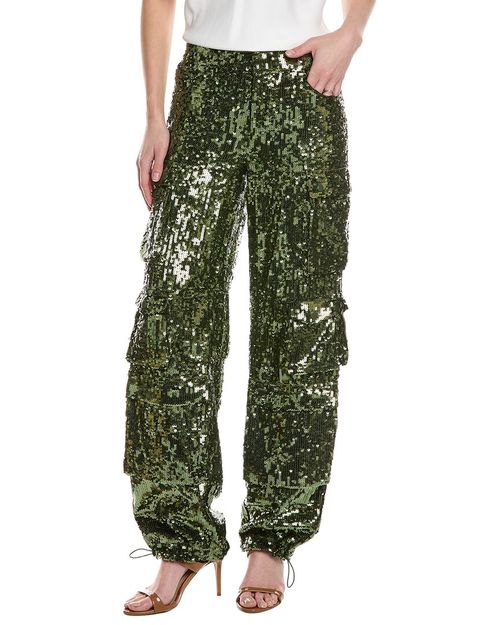 Olympia Mr Sequin Baggy Cargo Pant