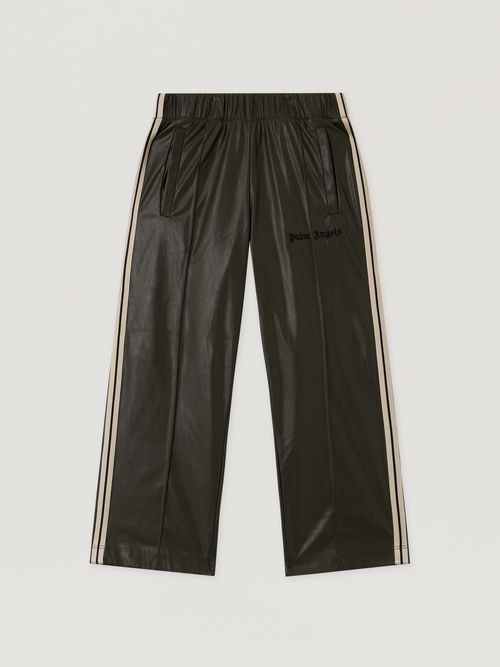 Pa Coated Track Loose Pant Kids  Military Green