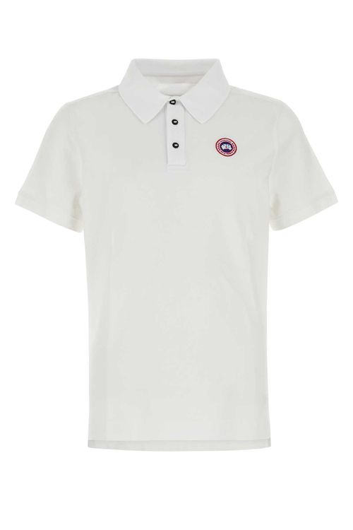 White Piquet Polo Shirt