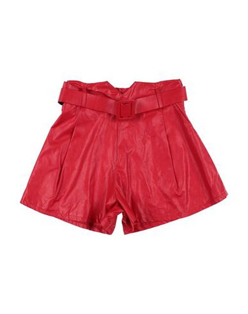 J'aime' Kid Girl Shorts & Bermuda Shorts Red Size 16 Polyurethane, Viscose