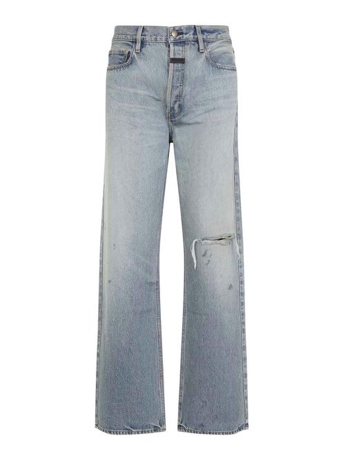 Straight 5 Pocket Jeans