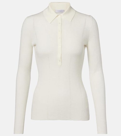 Sophia wool polo sweater