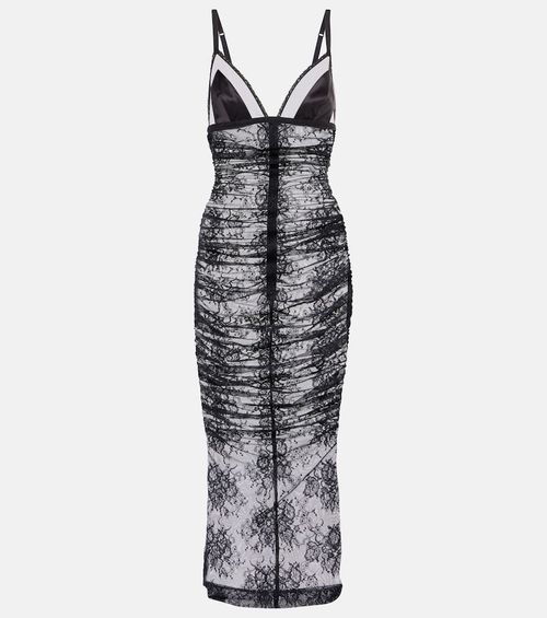 Lace slip dress