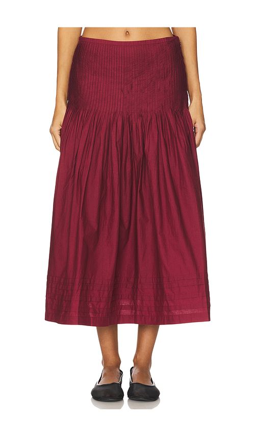 Ciao Lucia Rosa Skirt in Burgundy. - 0 also , 8