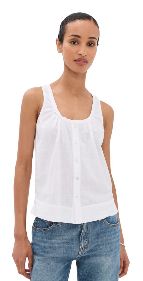 Leni Top White