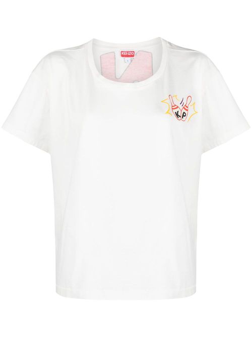 Bowling graphic-print T-shirt - White