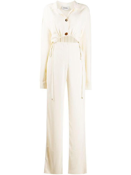 Cut-out jumpsuit - Neutrals