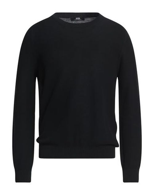 The Fine Essentials Man Sweater Black Size 42 Sea island cotton