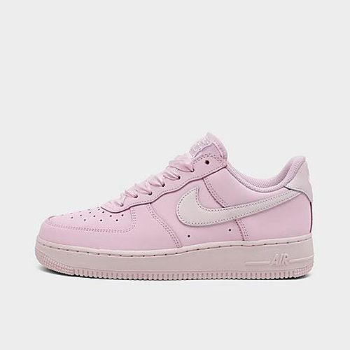 Women's Air Force 1 Retro Premium Casual Shoes in Pink Foam/Pearl Pink