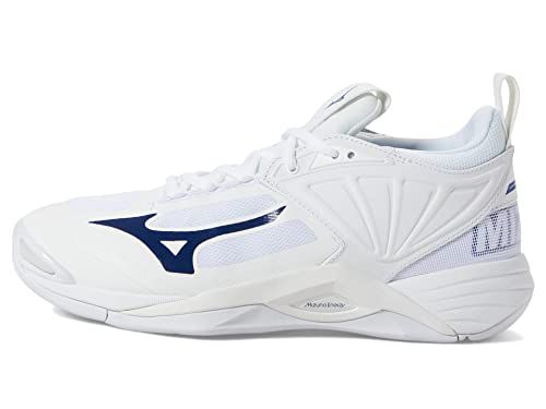 Mizuno Women's Wave Momentum 2 | Women's Indoor Volleyball Shoe | Black/Silver | US Women's
