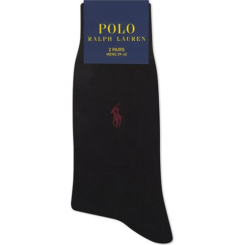 Mens Black Fil D'ecosse Cotton Socks