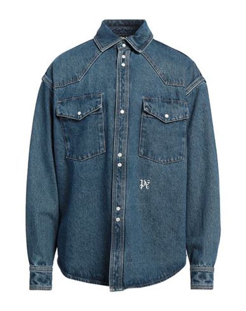 Man Denim shirt Blue
