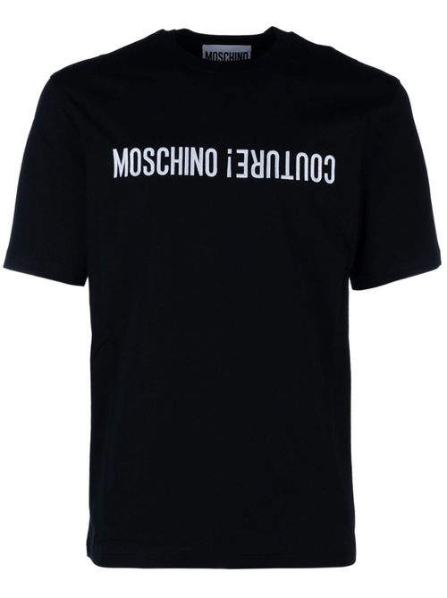 Logo-print T-shirt - Black