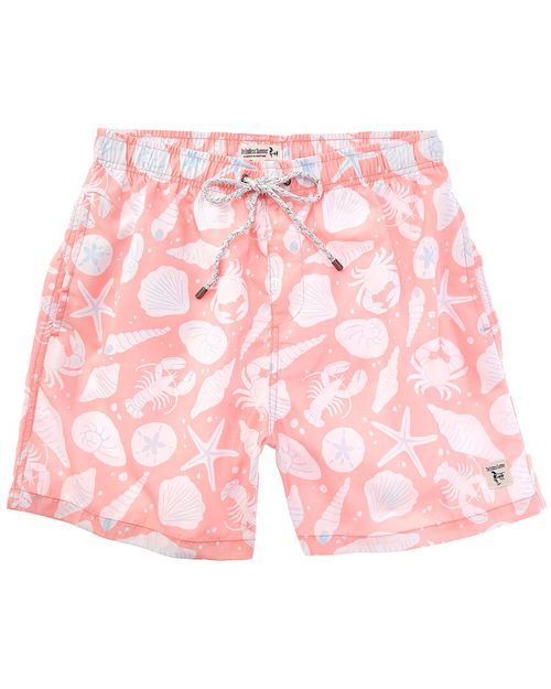 Mens Swim Shorts W/ Thrown Crab Pri