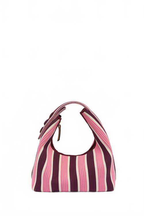 Women's Lilo Stripes Mini Bag In Fig/plumeria
