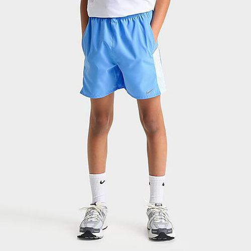 Big Kids Miler Dri-FIT Training Shorts in University Blue/Reflective Silver