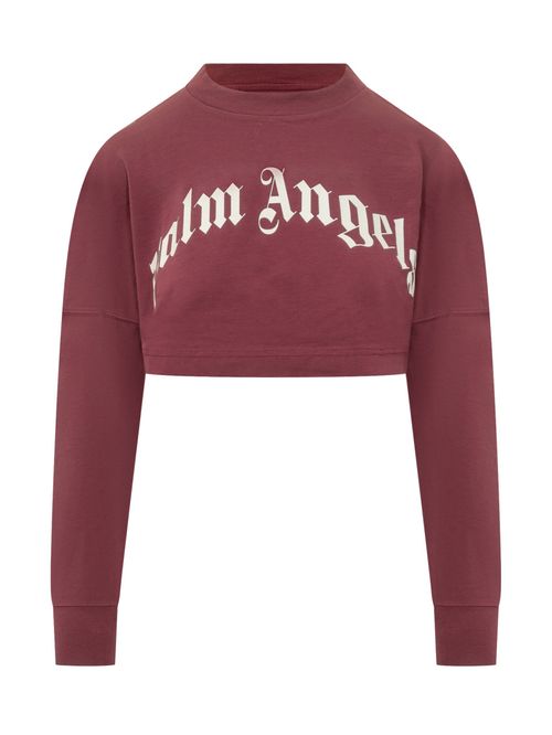 Red Logo Crew Neck Sweatshirt