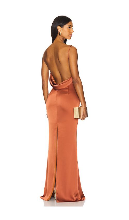 Katie May ROBE MELANIE en Rust.  L. Also en