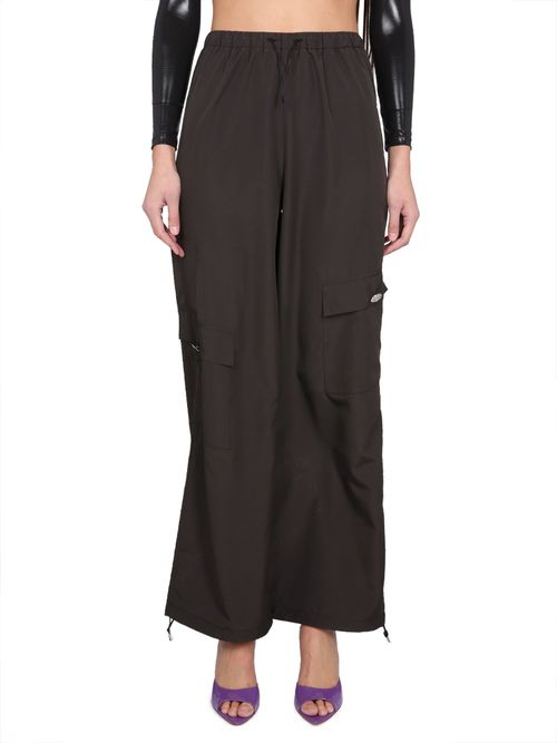 Pants with elastic